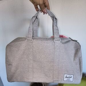 Herschel Supply Company Light Gray Duffel Bag